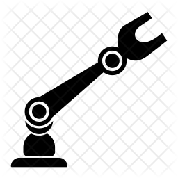 256x256 Arm Icon Of Glyph Style