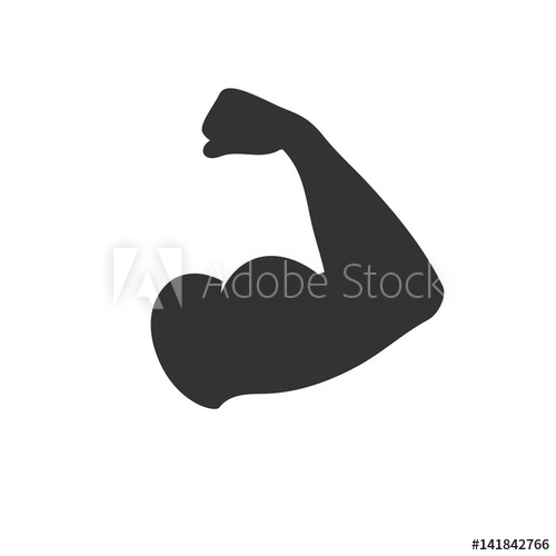 500x500 Muscular Arm Icon