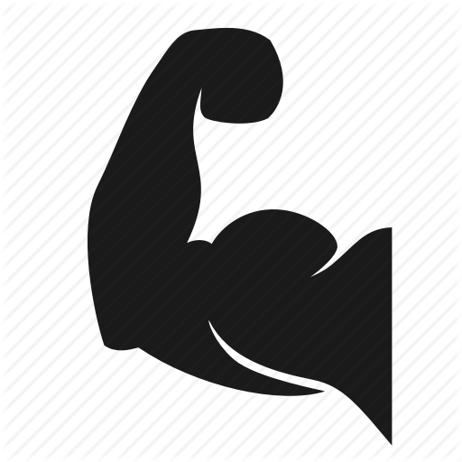 512x512 Arm, Big, Bodybuilding, Fitness, Health, Muscle, Strong Icon