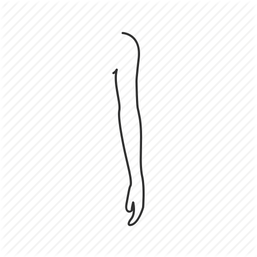 512x512 Arm, Hanging Arm, Human Arm, Left Arm Icon