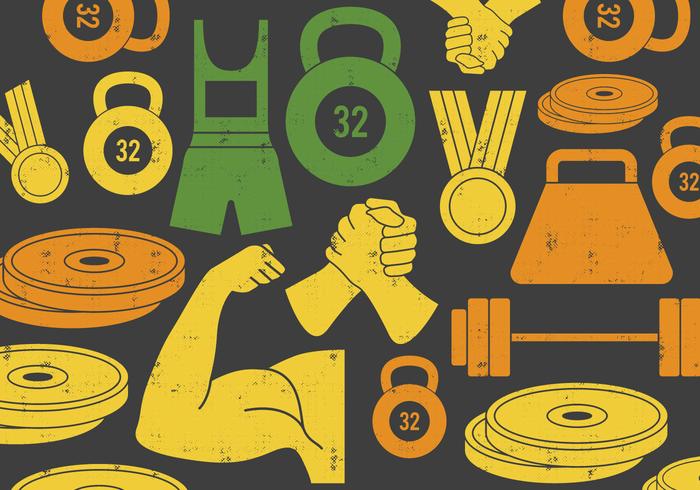 700x490 Weight Lifting Arm Wrestling Icon