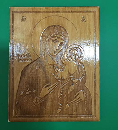 408x450 Mother Of God Smolenskaya Icon Russian Ukrainian