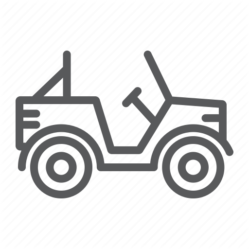 512x512 Army, Car, Military, Transport, Truck, Vehicle Icon