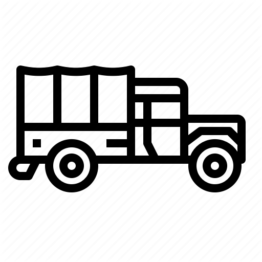 512x512 Army, Truck Icon