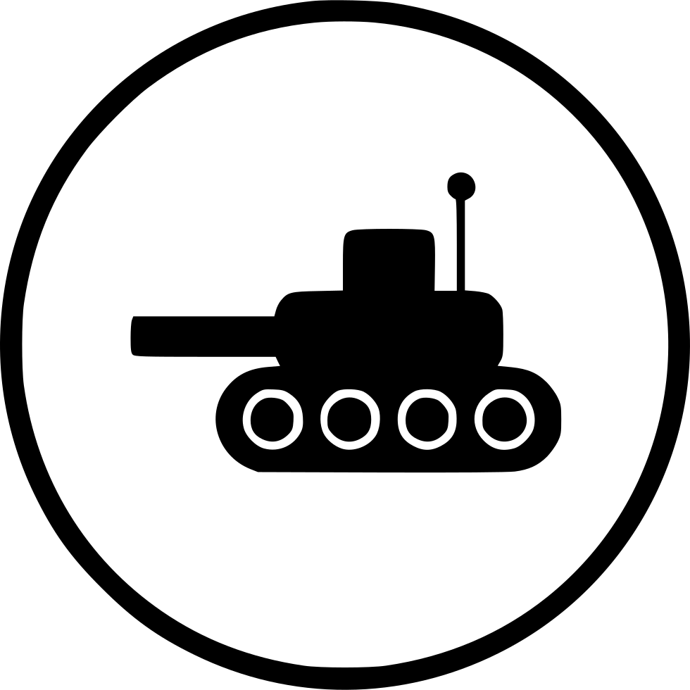 980x980 Army Gun Tank Vehicle War Weapon Png Icon Free Download