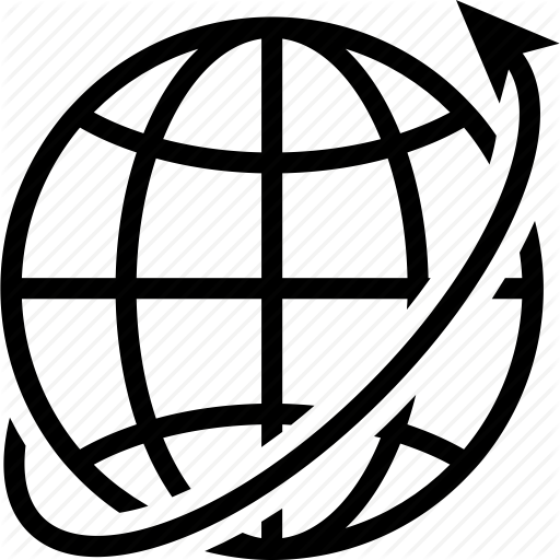 512x512 Around The World, Arrow, Earth, Global, Globe, Travel, World Icon
