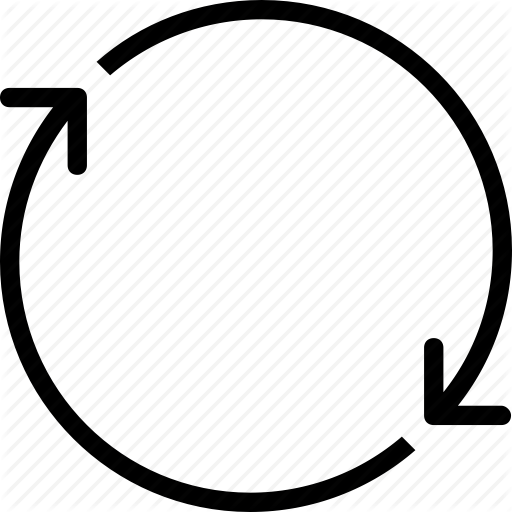 512x512 Around, Arrow, Circle, Continuous, Turn Icon