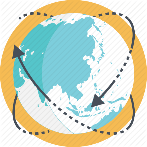 512x512 Around The World, Digital World, Global Communications, Globe