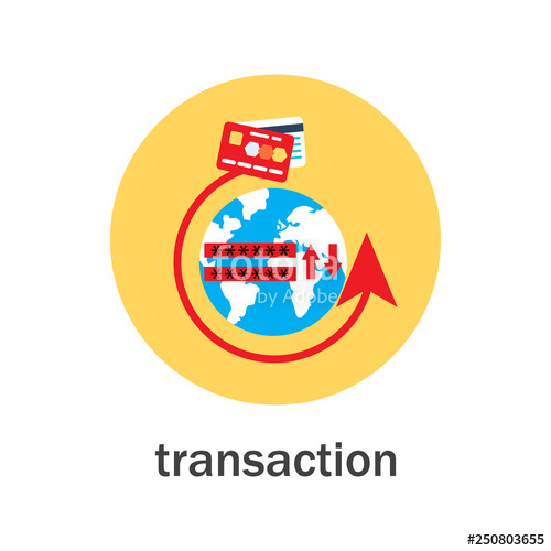 500x500 Money Transaction Around The World Icon Stock Image And Royalty