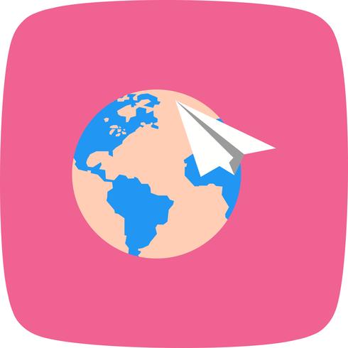 490x490 Vector Around The World Icon