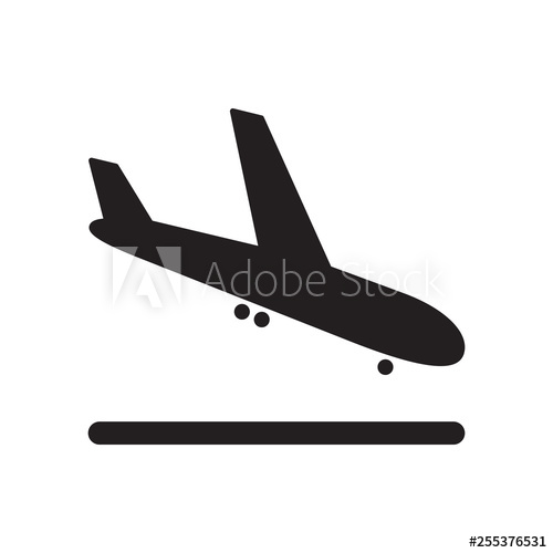 500x500 Airport Plane Arrival Icon