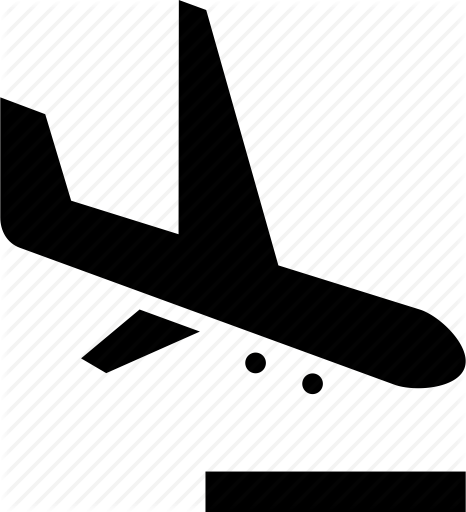 466x512 Airplane, Arrival, Arriving, Flight, Fly, Landing, Plane Icon