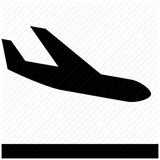 512x512 Airplane, Arrival, Flight, Landing, Plane Icon