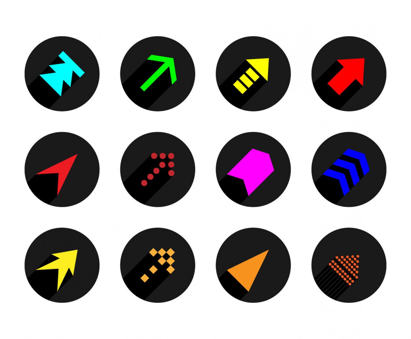 1363x1123 Free Arrow Button Icon Vector Hoodamathrun