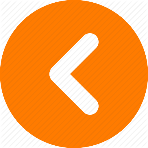 512x512 Arrow, Move Left, Orange, Orange Arrow, Slider Arrow Icon
