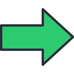 256x256 Arrow Icon Boxed Outline Filled