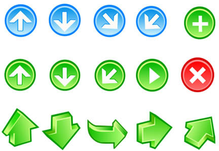 432x298 Free Vector Arrow Icons Free Vector In Coreldraw Cdr