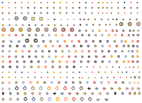 599x435 Small Arrow Gif Material Download Free Model,icon