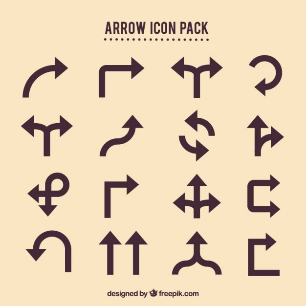 Arrow Icons Pack Vector Free Download 626x626 Arrow Icons Pack Vector Free Download