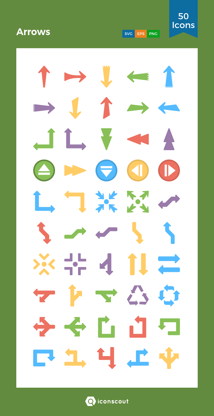 Arrows Icon Pack 735x1424 Arrows Icon Pack