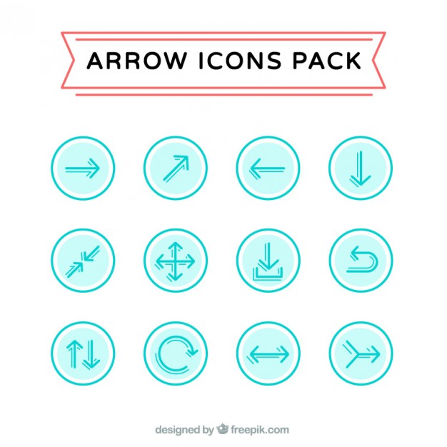 Blue Arrow Icons Pack Vector Free Download 626x626 Blue Arrow Icons Pack Vector Free Download