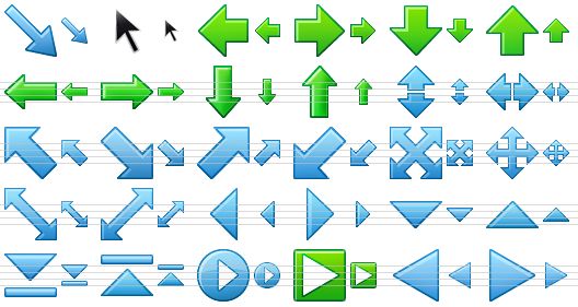 Small Arrow Icon Pack 528x281 Small Arrow Icon Pack