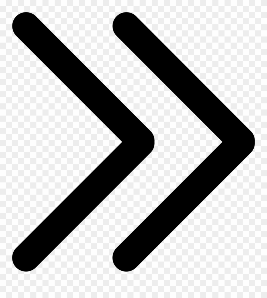 880x980 Double Arrow Right Comments