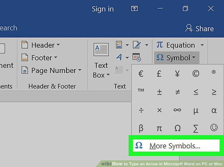728x545 How To Type An Arrow In Microsoft Word On Pc Or Mac Steps