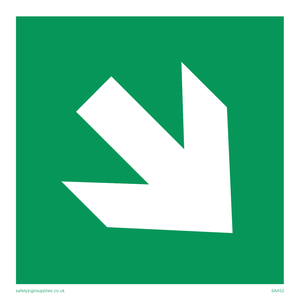 300x300 Arrow Symbol Only From Safety Sign Supplies
