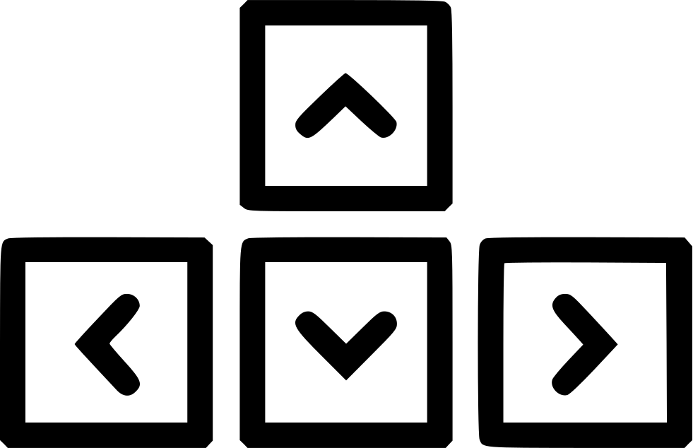 Hd Arrow Keys Png Image 981x634 Hd Arrow Keys Png Image