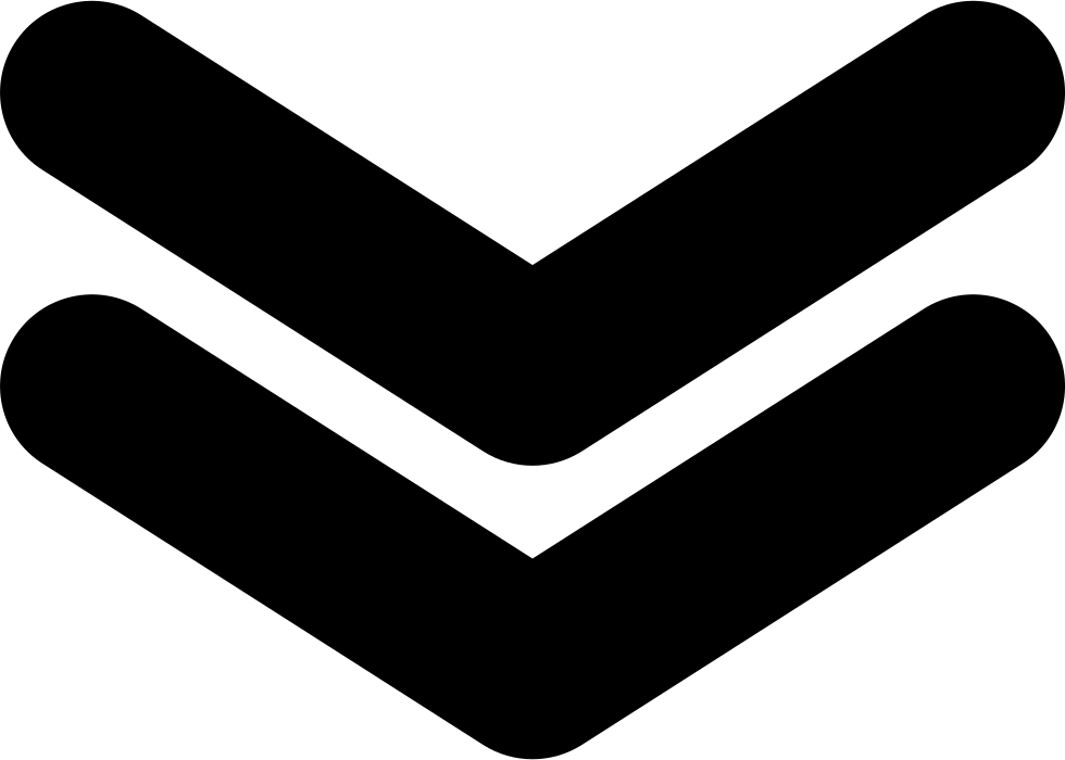 980x700 Two Arrows In Angle Pointing Down Png Icon Free Download