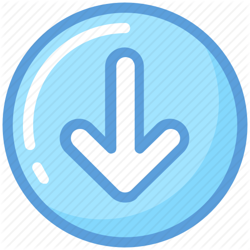 512x512 Arrow, Arrow Indicator, Arrow Pointing, Down Arrow, Downloading Icon