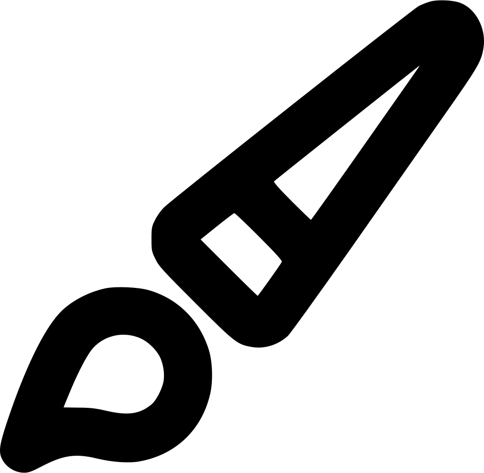 980x958 Art Brush Color Design Draw Drawing Paint Paintbrush Png Icon