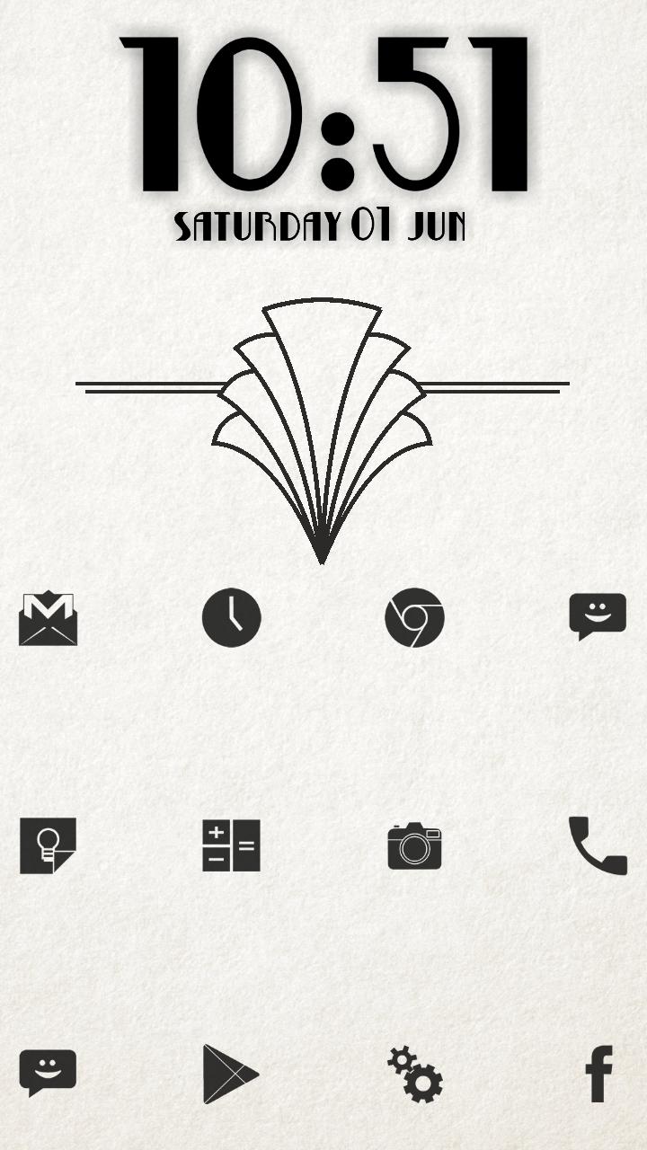 720x1280 Have Been Trying To Make An Art Deco Theme, This Is Where I Am Up