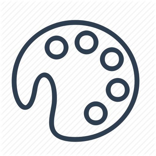 512x512 Art, Artist, Color, Draw, Paint, Palette, Pattern Icon