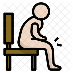 256x256 Arthritis Icon Of Colored Outline Style