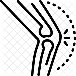 256x256 Arthritis Icon Of Line Style