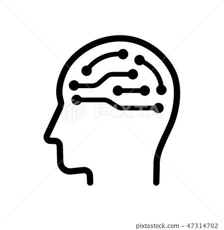 450x462 Artificial Intelligence Icon