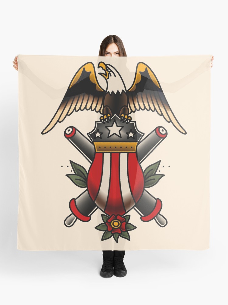 750x1000 American Traditional Artillery Icon Scarf