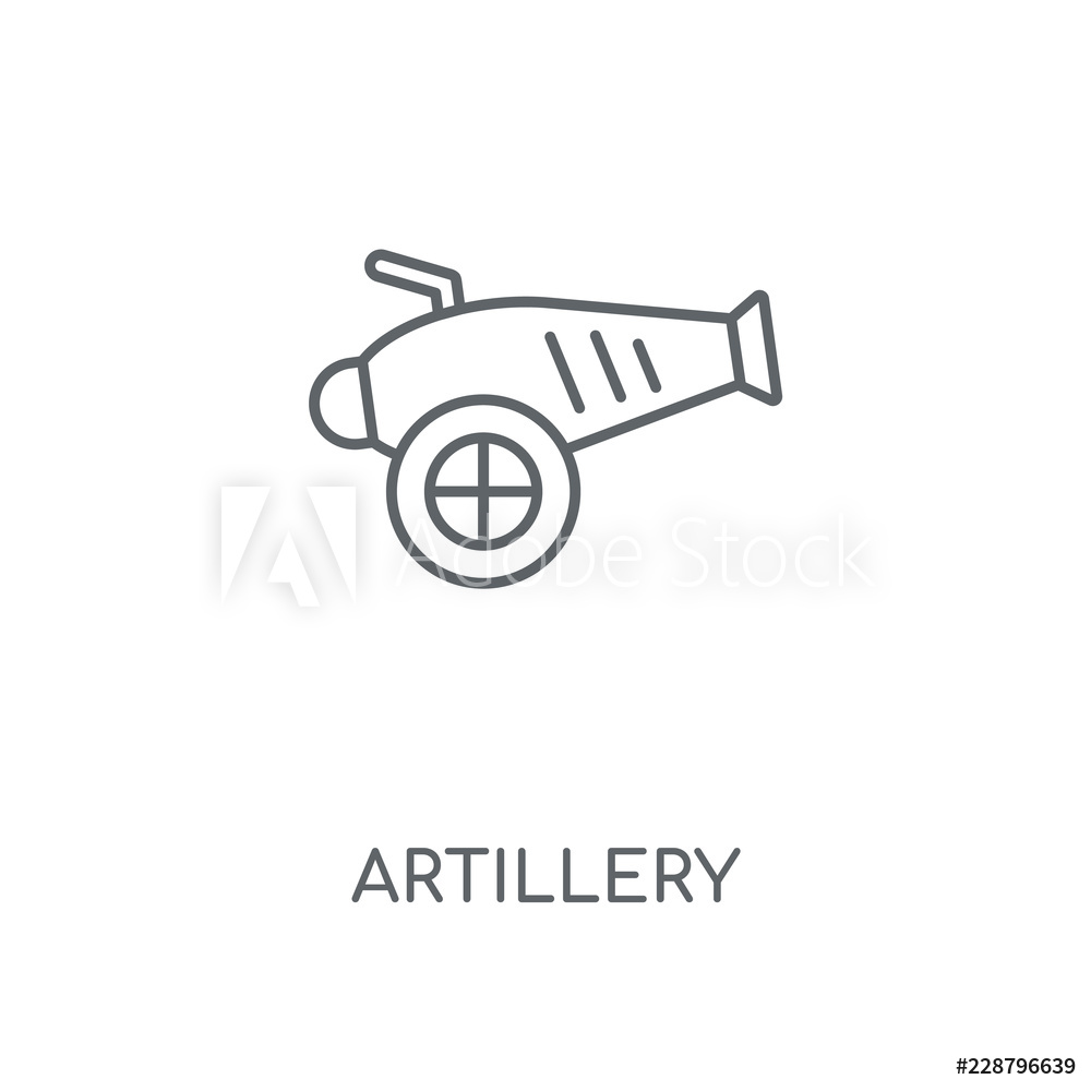 1000x1000 Photo Art Print Artillery Icon