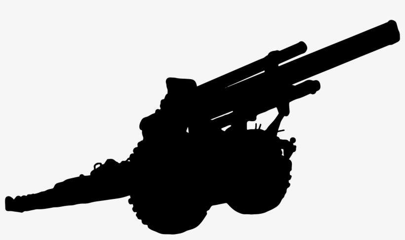 820x485 This Free Icons Png Design Of Artillery Gun Silhouette Transparent