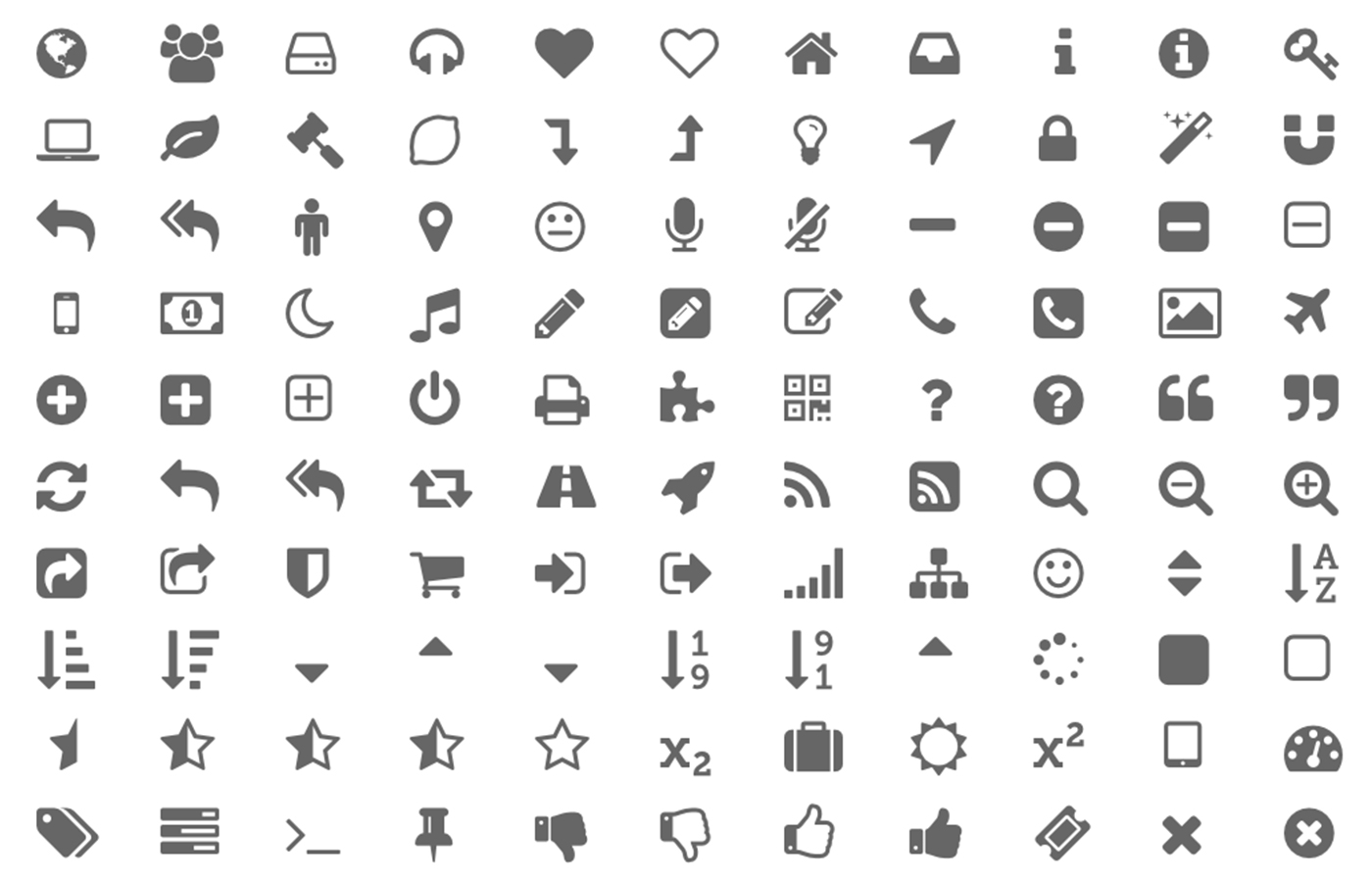 1400x900 Icon Font Articles