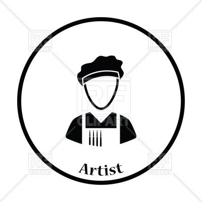 400x400 Artist Icon Vector Image Of Icons And Emblems Angelp