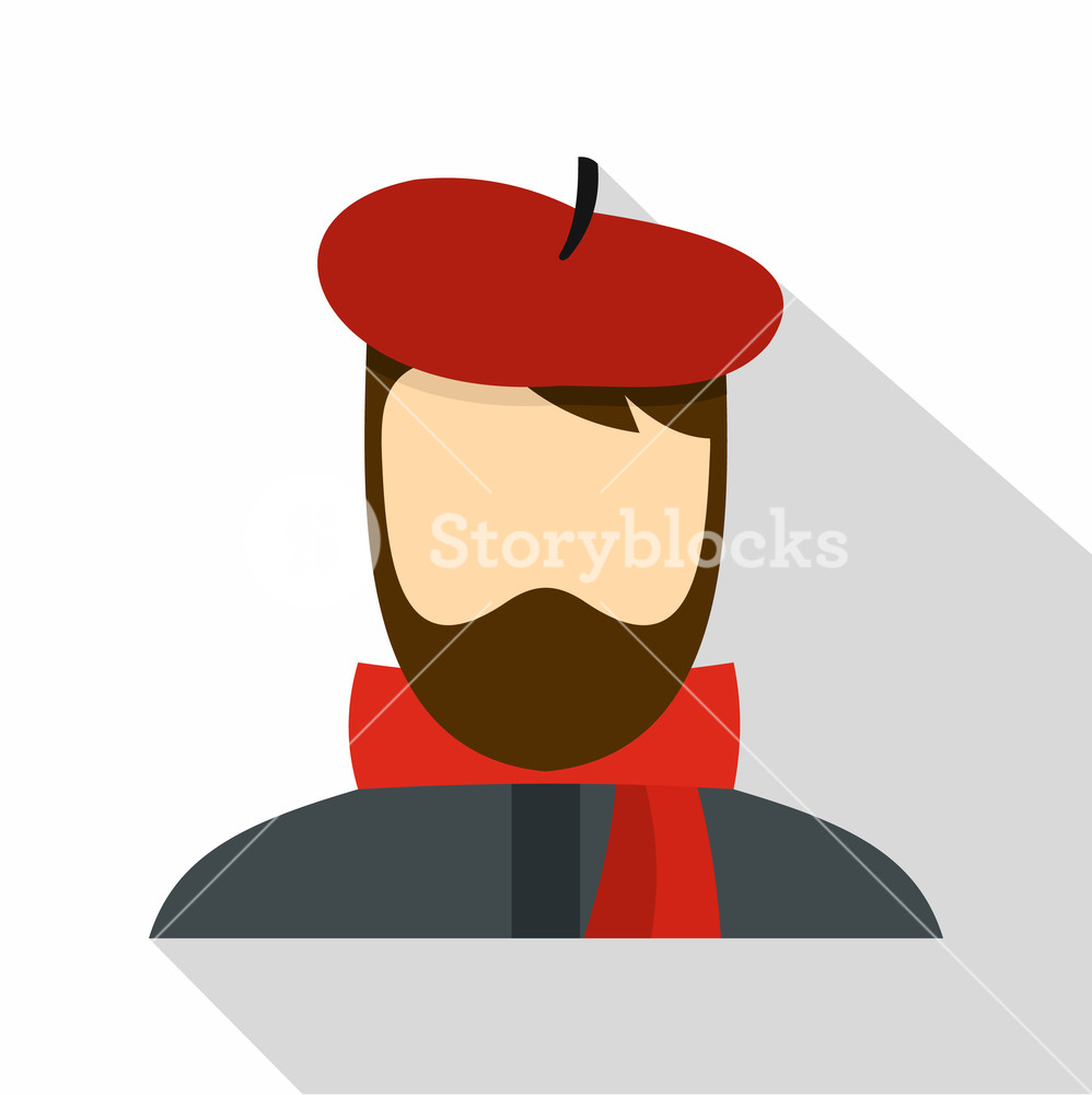 998x1000 Artist Icon Flat Illustration Of Artist Icon For Web Royalty Free
