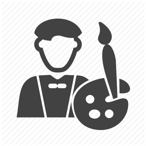 512x512 Art, Artist, Drawing, Man, Painter, Painting, Studio Icon