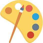 170x170 Paint Palette Artist Png Icon