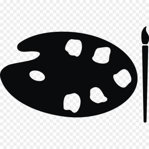 300x300 Paint Palette Line Icon Concept Soidergi