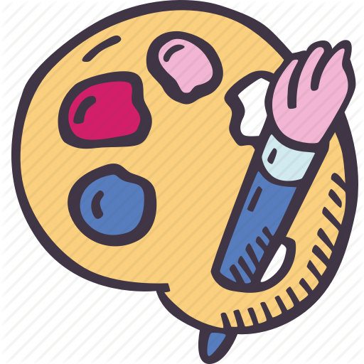 512x512 Art, Artists, Arts And Crafts, Craft, Hobby, Palette, Style Icon