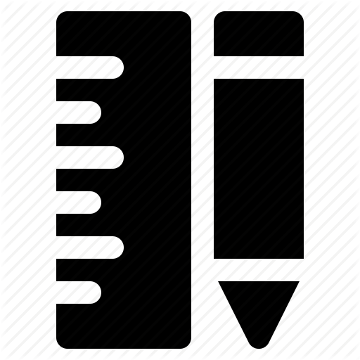 512x512 Art, Arts, Crafts, Creation, Creative, Pencil, Ruller Icon
