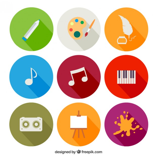 626x626 Educational Icons Vector Free Download